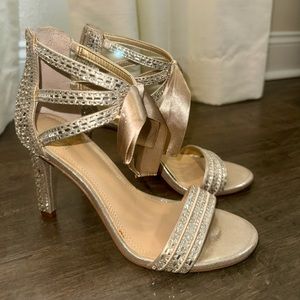 GIANNI BINI Prom Queen Studded Heels